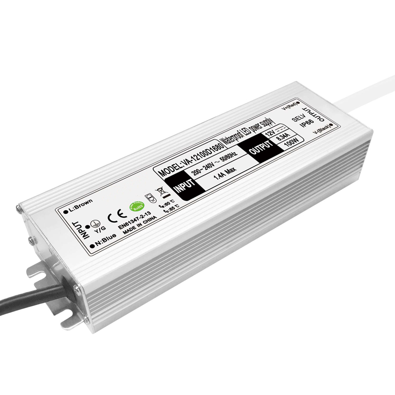 Αδιάβροχο πρόγραμμα οδήγησης LED 100W σταθερής τάσης