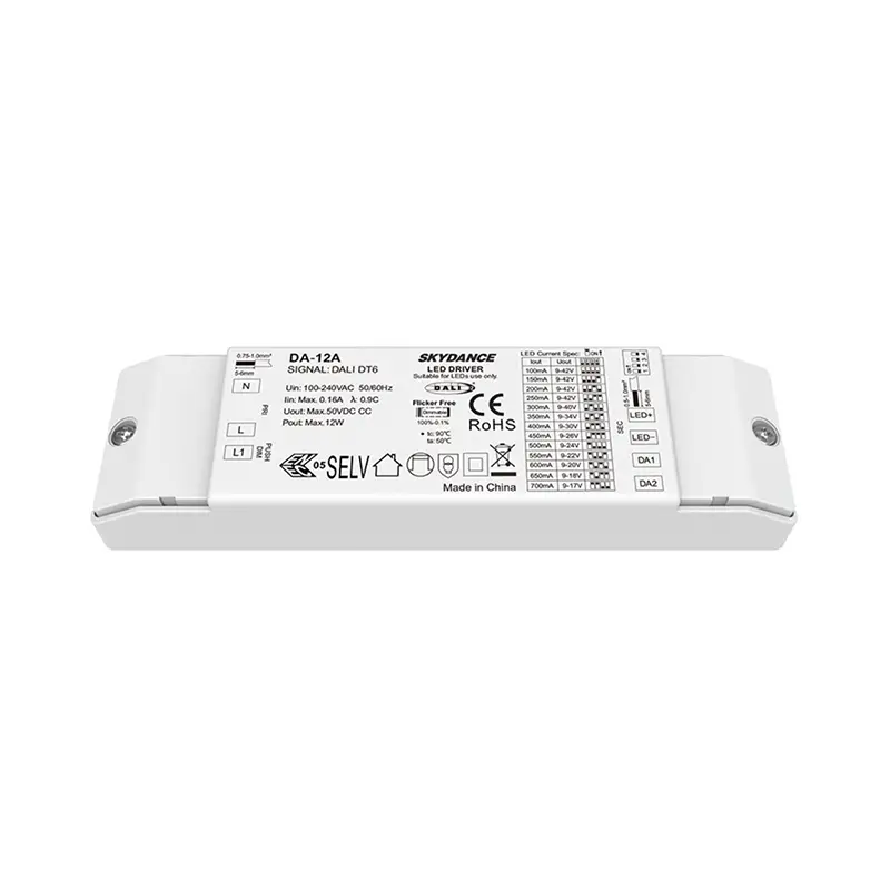Πρόγραμμα οδήγησης LED σταθερού ρεύματος DALI 12W