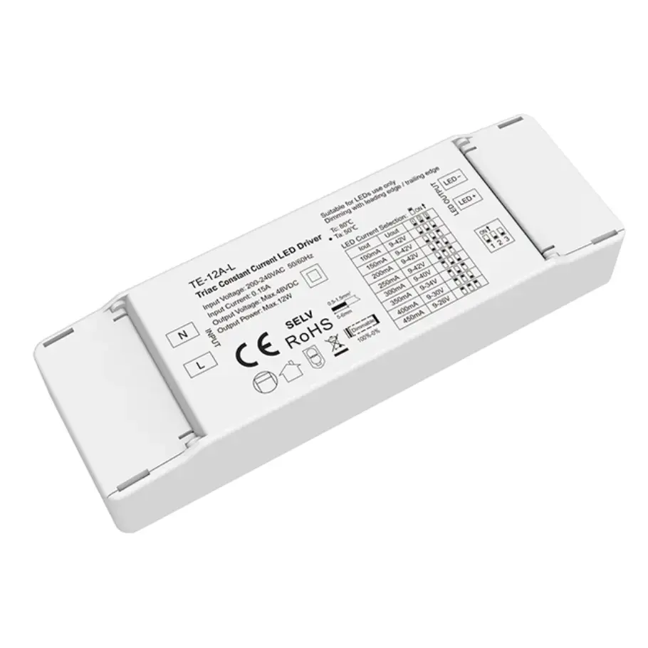 Πρόγραμμα οδήγησης Triac Dimming LED 12W σταθερού ρεύματος