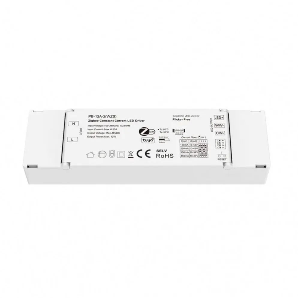 Προγράμματα οδήγησης 12W TUYA Zigbee CCT με δυνατότητα ρύθμισης LED