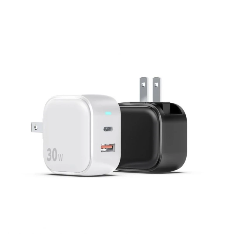 Γρήγορος φορτιστής 30WPD με USB-A και USB-C