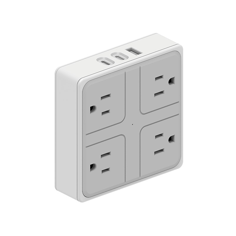 4 Εξάπιαστα Η US Wall Power Strip