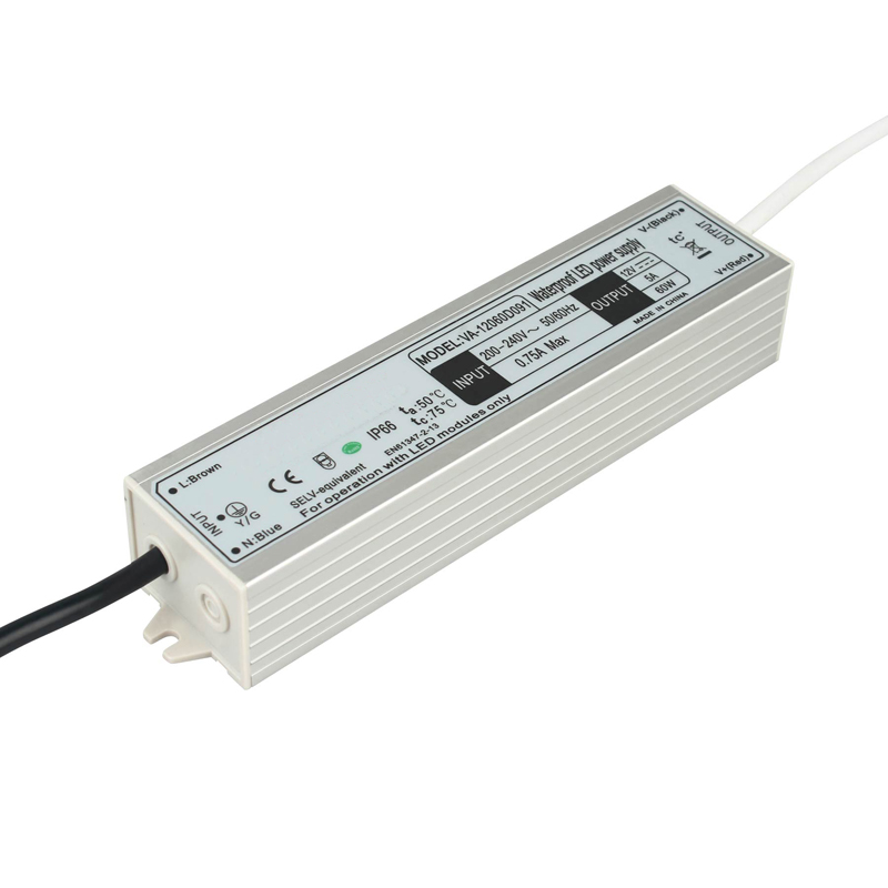 Αδιάβροχο πρόγραμμα οδήγησης LED 60W σταθερής τάσης