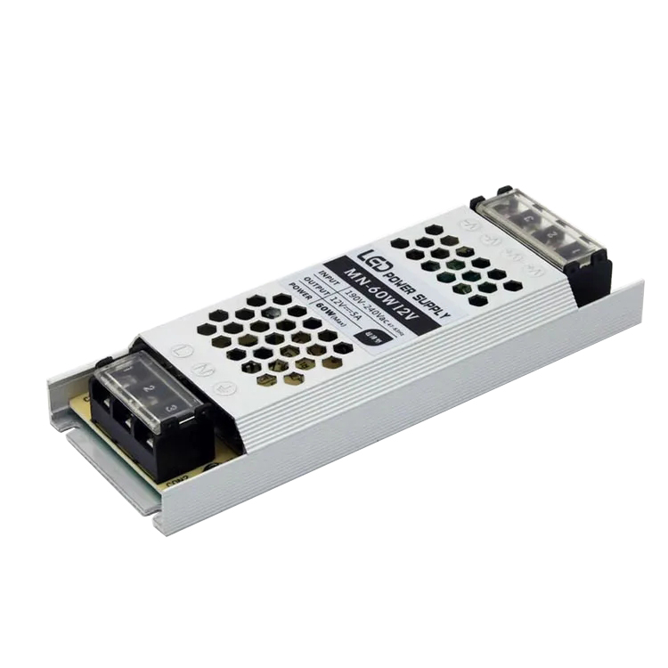 60W Ultra λεπτή τροφοδοσία μεταγωγής