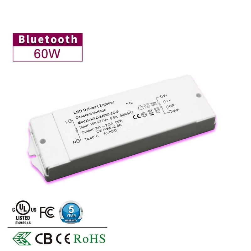 60W Zigbee Wireless Dimmable LED Πρόγραμμα οδήγησης