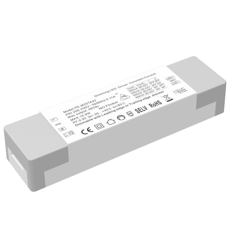 Πρόγραμμα οδήγησης 20W σταθερού ρεύματος Triac Dimmable LED
