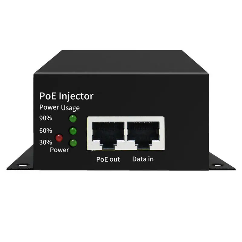 Μεταλλική θήκη 90W IEEE802.3bt Gigabit PoE Injector