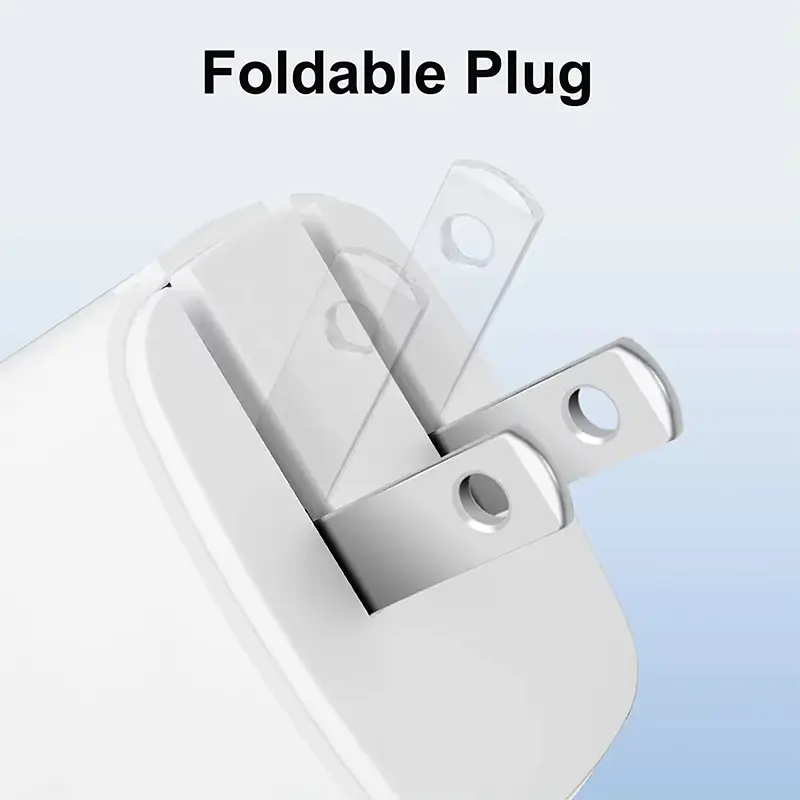 Φορτιστής PD20W Mini Zize με αναδιπλούμενο βύσμα ΗΠΑ