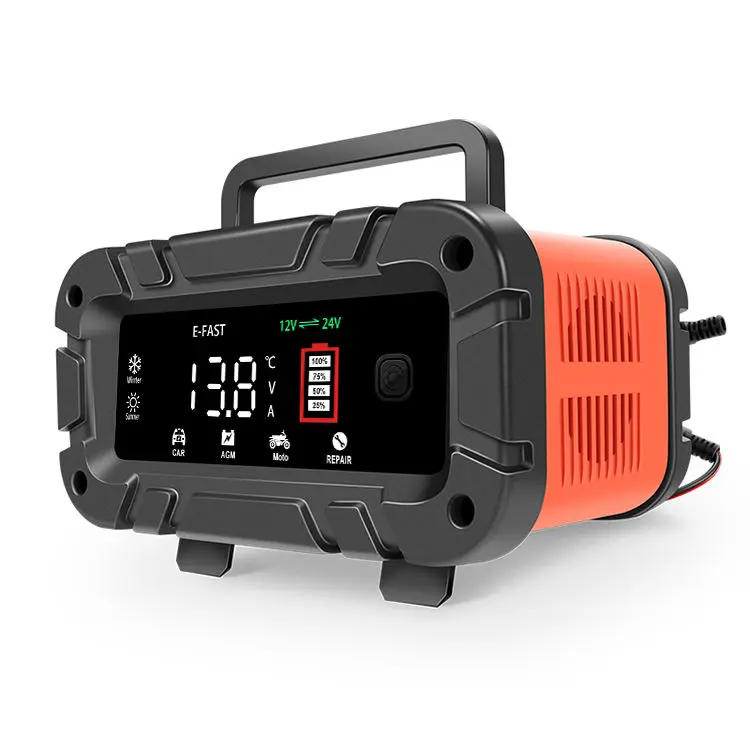 TK700 Universal φορτιστής μπαταρίας μολύβδου 12V 24V